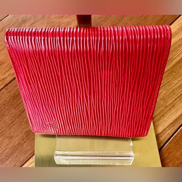 Louis Vuitton ScarletRed Epi Leather Wallet MI0975 - Picture 4 of 16